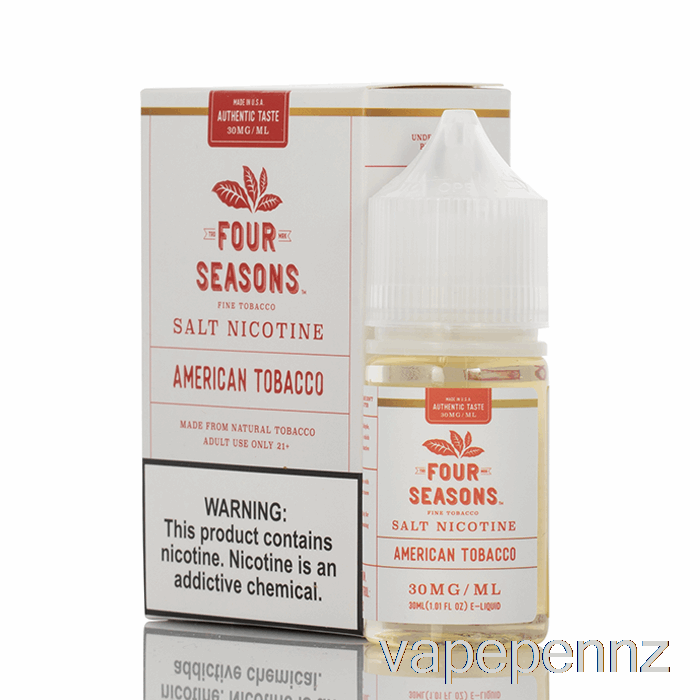 American Tobacco SALT - Four Seasons - 30mL 30mg VAPE NZ